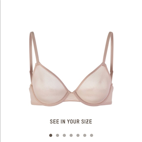 SKIMS mesh knit underwire bra - Picture 1 of 6